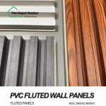 PVC Fluted 3D Wall Panel