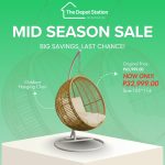 Freestanding Outdoor Rattan Egg Swing Chair