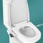 PHITO Non-Electric Bidet Toilet Attachment, Dual Self-Cleaning Nozzle Ultra Thin Bidet Seat Accessory - 图片 8