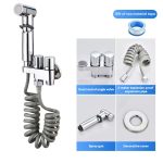 Polished Chrome Toilet Spray Gun Kit