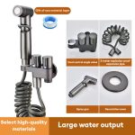 Matte Gun Grey Toilet Spray Gun Kit