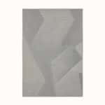 Grey Abstract Geometric Rug
