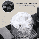 PHITO Multifunctional Kitchen Sink - Nano Honeycomb Embossed 304 Stainless Steel with Digital Display & Accessories Set - Image 9